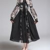 Festa Mesh Embroidery Dress - TORFEO Outlet